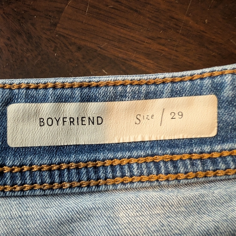Pilcro And The Letterpress High-Waisted Boyfriend Shorts, Women's 29 - Picture 8 of 9